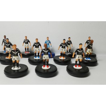 Subbuteo Andrew Table Soccer FC Lugano 2012-2013 on classic Hasbro bases